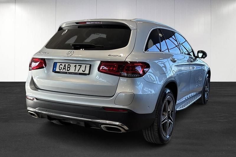 Begagnad Mercedes GLC300e AMG 194 HK (142 kW) 2020 Silver SUV