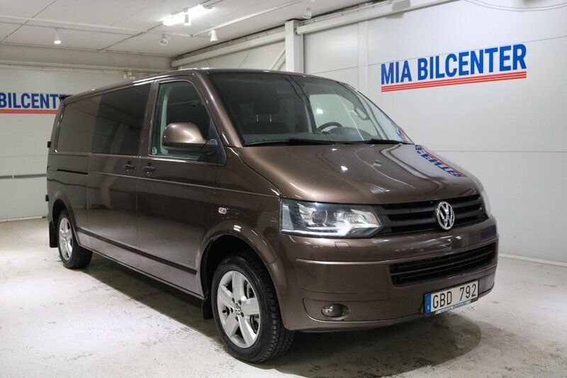 Ljusbrun (brun) Begagnad 2014 VW T5 Van | 109 000 kr - Bild 1/3