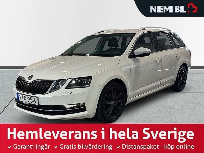 Vit Begagnad 2017 Skoda Octavia Kombi | 159 900 kr (Lite dyr) - Bild 1/3