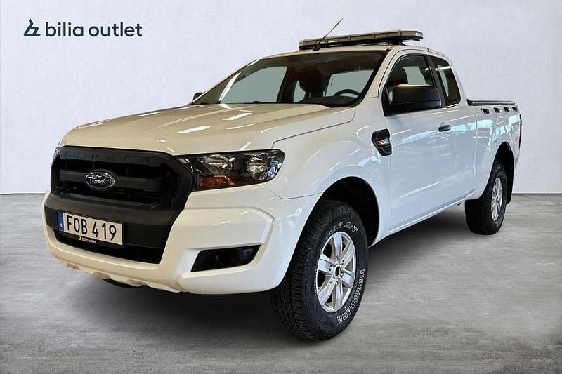 Vit Begagnad 2016 Ford Ranger Pickup | 199 900 kr (Superpris) - Bild 1/3