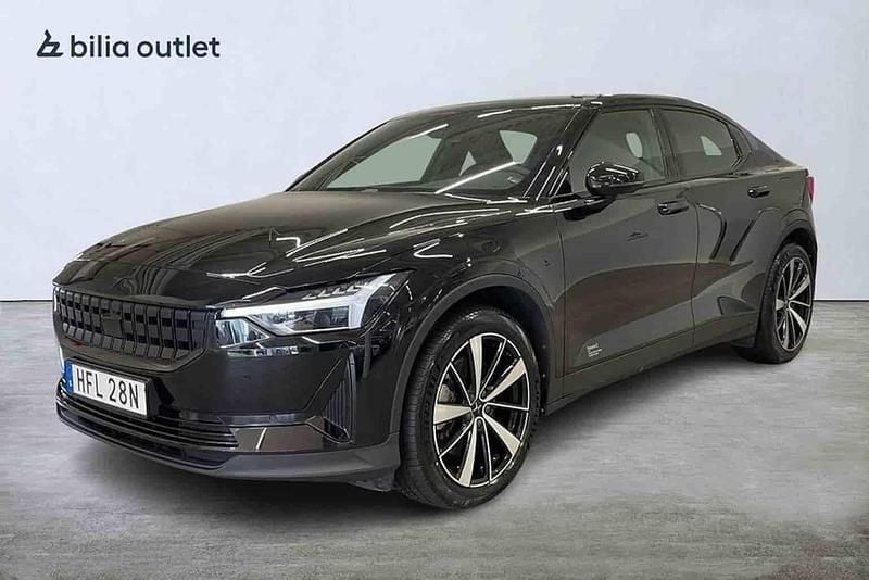Svart Begagnad 2022 Polestar 2 Standard Range Single Motor Sedan | 309 900 kr (Marknadspris) - Bild 1/1
