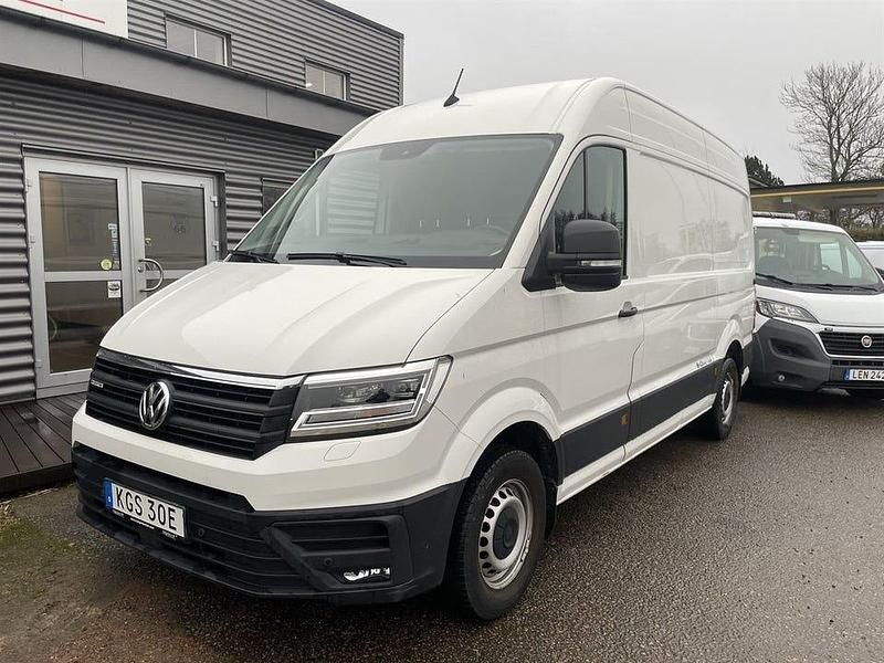 Vit Begagnad 2019 VW e-Crafter Van | 155 000 kr - Bild 1/4