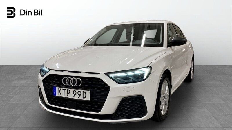 Vit Begagnad 2019 Audi A1 Sportback Proline Halvkombi | 199 000 kr (Marknadspris) - Bild 1/4