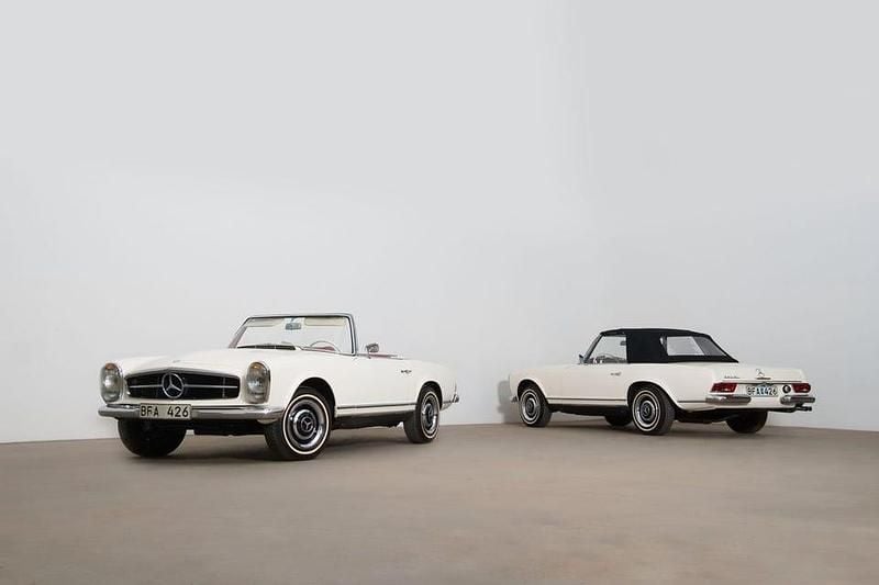 Begagnad Mercedes W113 150 HK (110 kW) 1966 Vit Cab