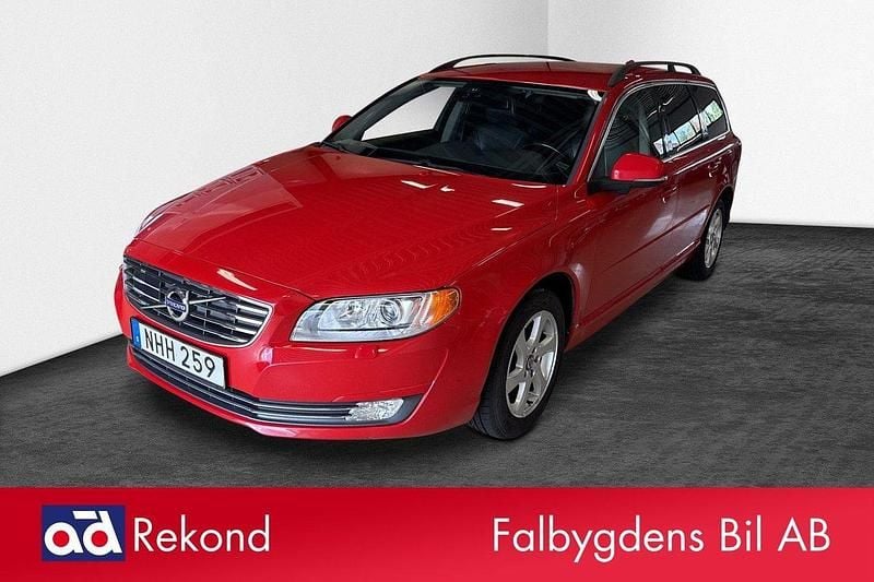 Röd Begagnad 2013 Volvo V70 Momentum Kombi | 89 000 kr (Bra pris) - Bild 1/4