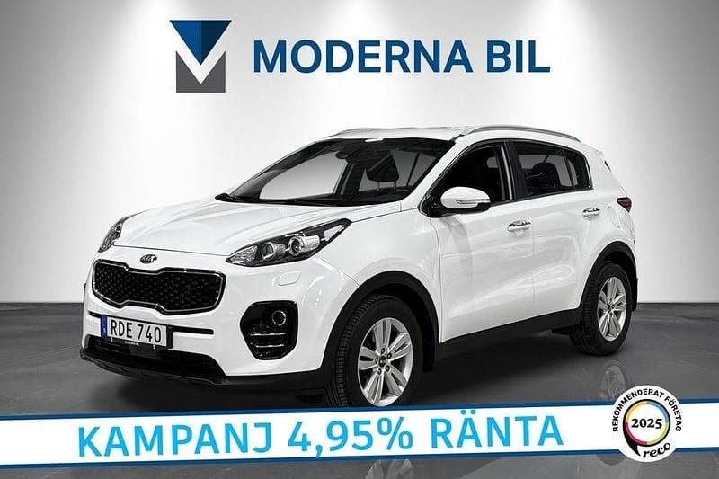 Vit Begagnad 2016 Kia Sportage Advance SUV | 129 900 kr (Marknadspris) - Bild 1/4
