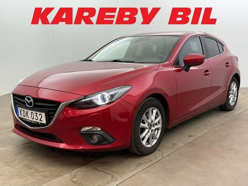 Röd Begagnad 2015 Mazda 3 Inclusive Kombi | 78 900 kr (Superpris) - Bild 1/4