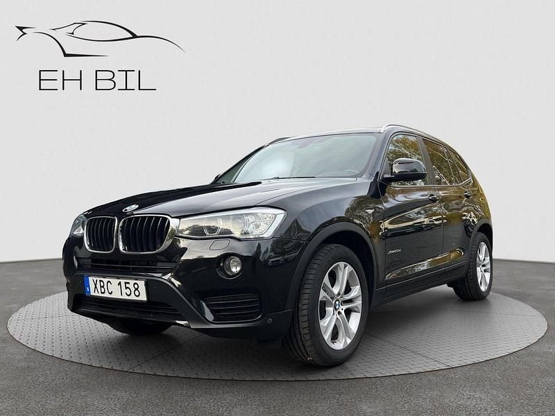 Svart Begagnad 2017 BMW X3 SUV | 229 900 kr (Marknadspris) - Bild 1/4