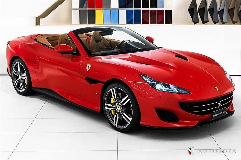 Röd Begagnad 2020 Ferrari Portofino Cab | 2 495 000 kr - Bild 1/4