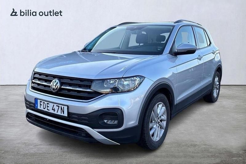 Silver Begagnad 2019 VW T-Cross SUV | 129 000 kr (Marknadspris) - Bild 1/4