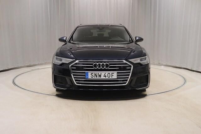 Begagnad Audi A6 S-Line 204 HK (150 kW) 2022 Blå Kombi