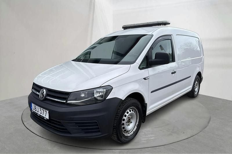 Begagnad VW Caddy Maxi 102 HK (75 kW) 2016 Vit Minibuss