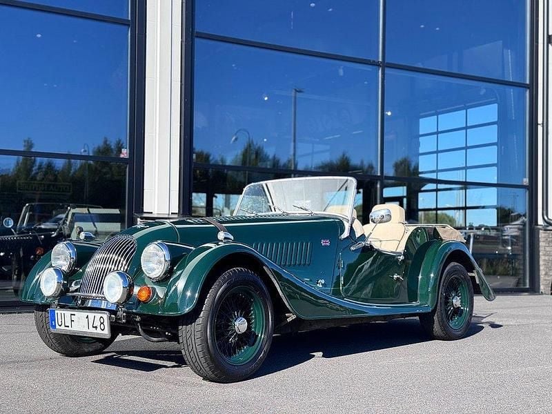 Mörkgrön Begagnad 1985 Morgan Plus 4 Cab | 239 000 kr - Bild 1/4