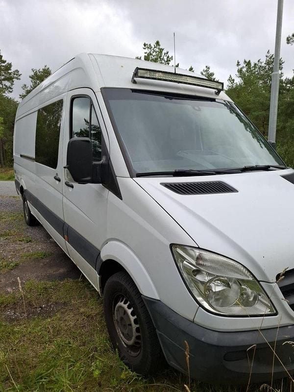 Vit Begagnad 2009 Mercedes Sprinter Van | 94 000 kr (Bra pris) - Bild 1/4
