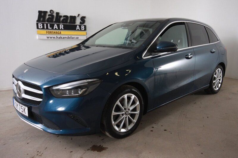 Blå Begagnad 2019 Mercedes B250 Minibuss | 249 500 kr - Bild 1/4