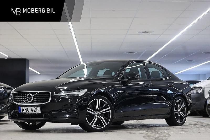 Begagnad Volvo S60 R-Design 303 HK (222 kW) 2019 Svart Sedan