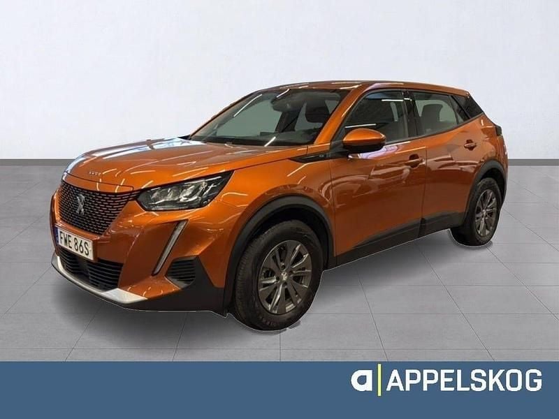Orange Begagnad 2021 Peugeot e-2008 Active SUV | 169 900 kr (Marknadspris) - Bild 1/4