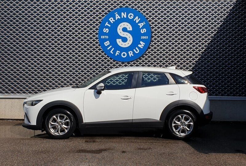 Vit Begagnad 2017 Mazda CX-3 SUV | 119 000 kr (Marknadspris) - Bild 1/4