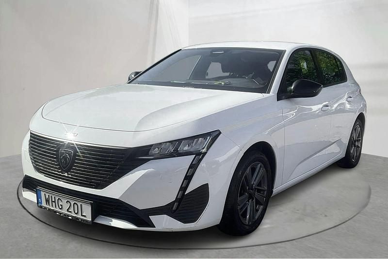Vit Begagnad 2022 Peugeot 308 | 199 000 kr - Bild 1/4