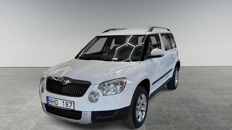 Vit Begagnad 2013 Skoda Yeti SUV | 110 000 kr (Bra pris) - Bild 1/4
