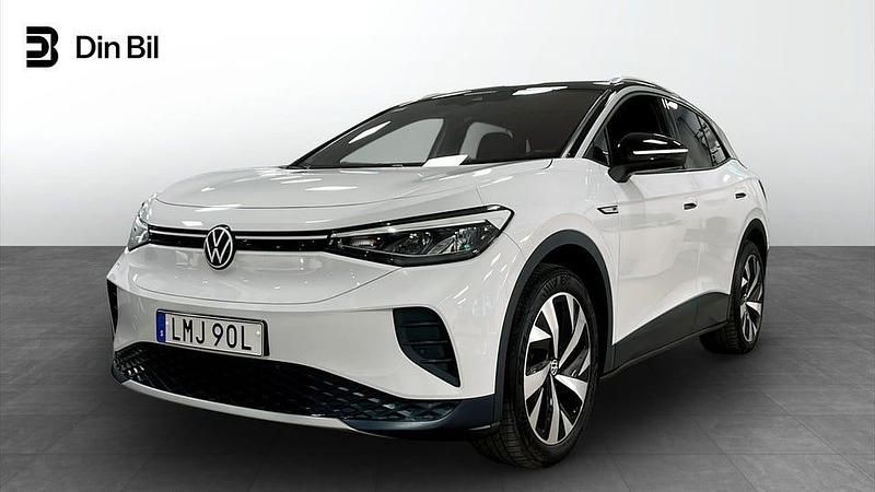 Vit Begagnad 2021 VW ID.4 Pro Performance SUV | 259 900 kr (Bra pris) - Bild 1/4