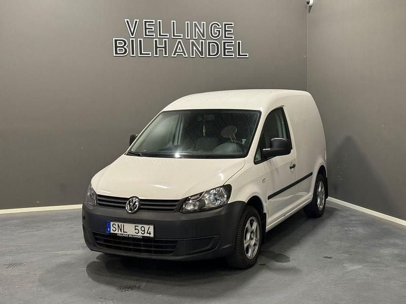 Vit Begagnad 2011 VW Caddy Minibuss | 59 900 kr (Marknadspris) - Bild 1/4