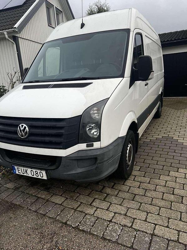 Vit Begagnad 2015 VW Crafter Van | 109 000 kr (Superpris) - Bild 1/4