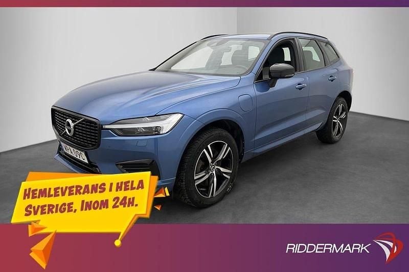 Begagnad Volvo XC60 R-Design 340 HK (250 kW) 2021 Blå SUV