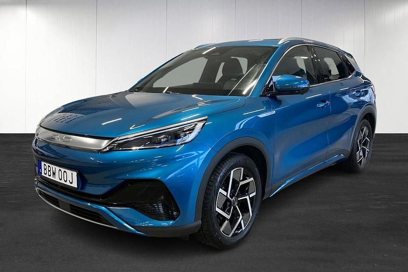 Begagnad BYD Atto 3 Design 150 kW (204 HK) 2022 Blå SUV