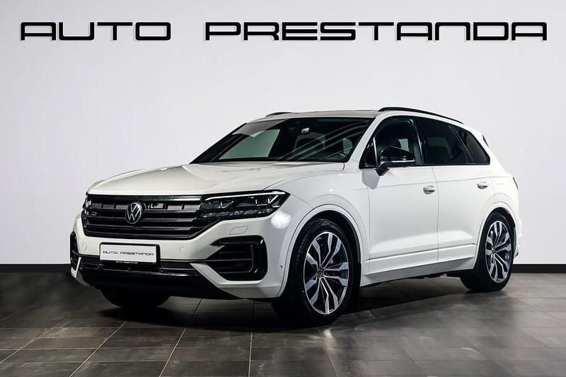 Vit Begagnad 2021 VW Touareg R SUV | 479 000 kr (Superpris) - Bild 1/4