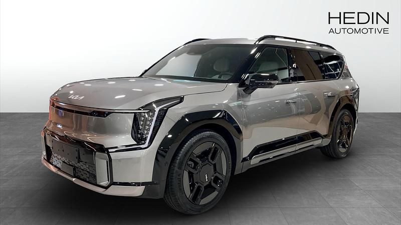 Vit Ny 2024 Kia EV9 GT-Line SUV | 819 900 kr (Bra pris) - Bild 1/4