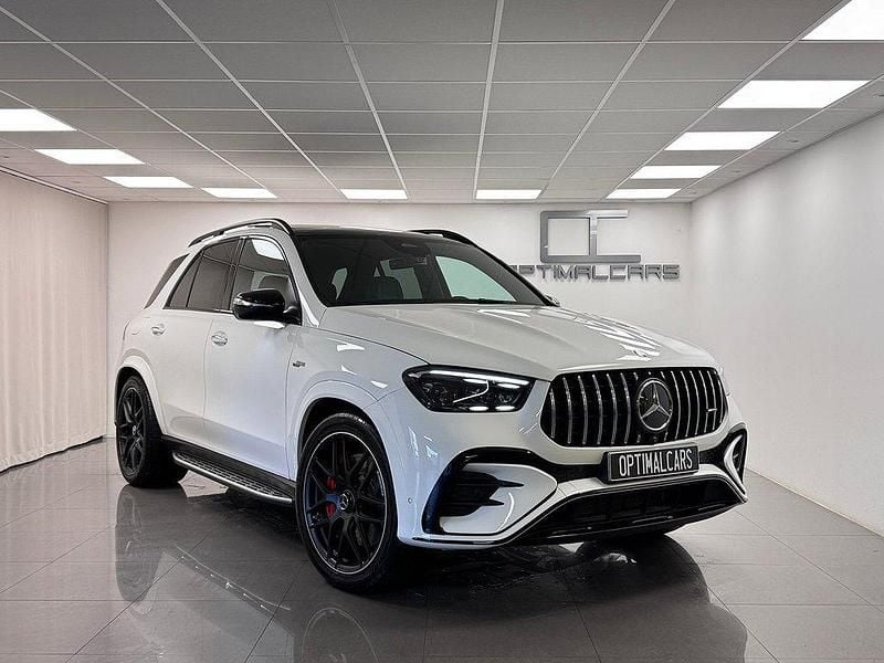 Vit Begagnad 2024 Mercedes GLE53 AMG AMG SUV | 1 339 900 kr - Bild 1/4