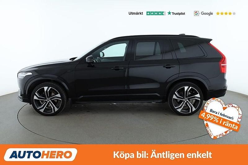 Begagnad Volvo XC90 R-Design 249 HK (183 kW) 2020 Svart SUV