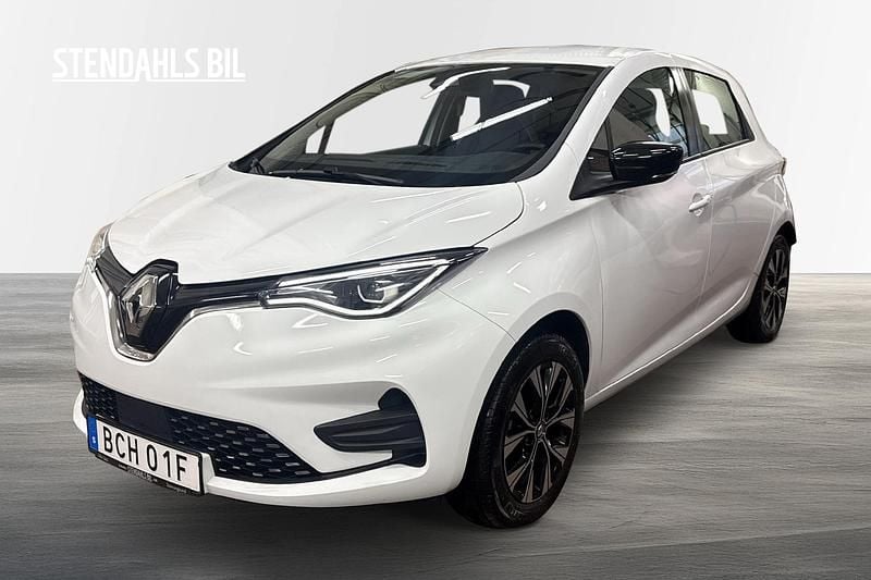 Vit Begagnad 2023 Renault Zoe Zen Halvkombi | 199 000 kr (Marknadspris) - Bild 1/4