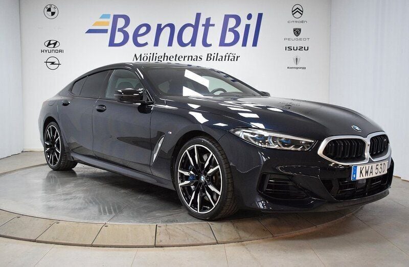 Svart Begagnad 2024 BMW M850 Comfort Edition Sportkupé | 999 500 kr (Bra pris) - Bild 1/4