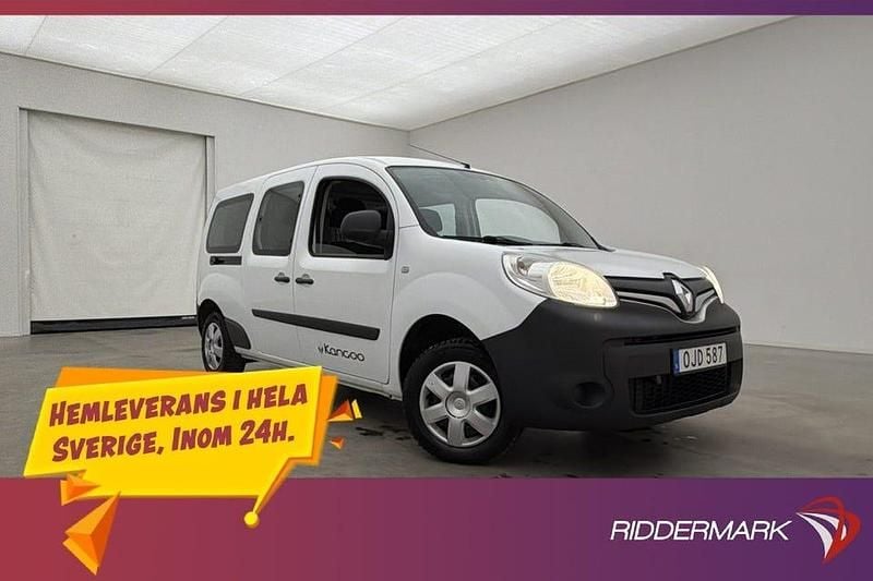 Vit Begagnad 2016 Renault Kangoo Minibuss | 149 800 kr - Bild 1/3