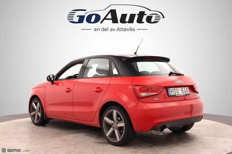Begagnad Audi A1 Proline 86 HK (63 kW) 2012 Röd Halvkombi