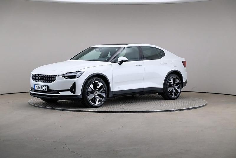 Begagnad Polestar 2 Pilot-lite 309 kW (421 HK) 2022 Vit Halvkombi