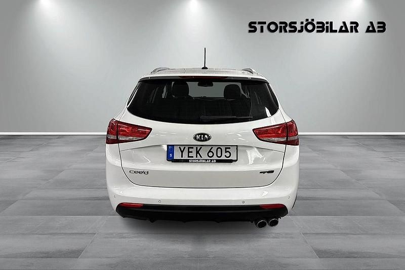 Begagnad Kia Ceed Sportswagon GT-Line 136 HK (100 kW) 2016 Vit Kombi