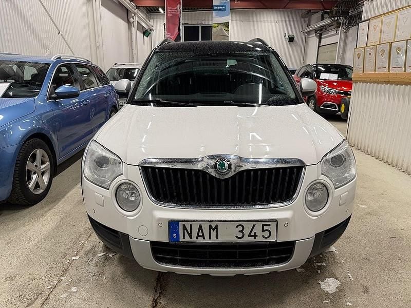 Vit Begagnad 2012 Skoda Yeti Experience SUV | 69 500 kr (Lite dyr) - Bild 1/4