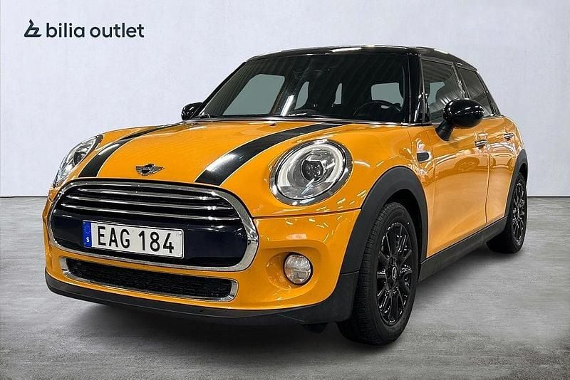 Orange Begagnad 2014 Mini Cooper Chili Halvkombi | 109 900 kr (Bra pris) - Bild 1/3