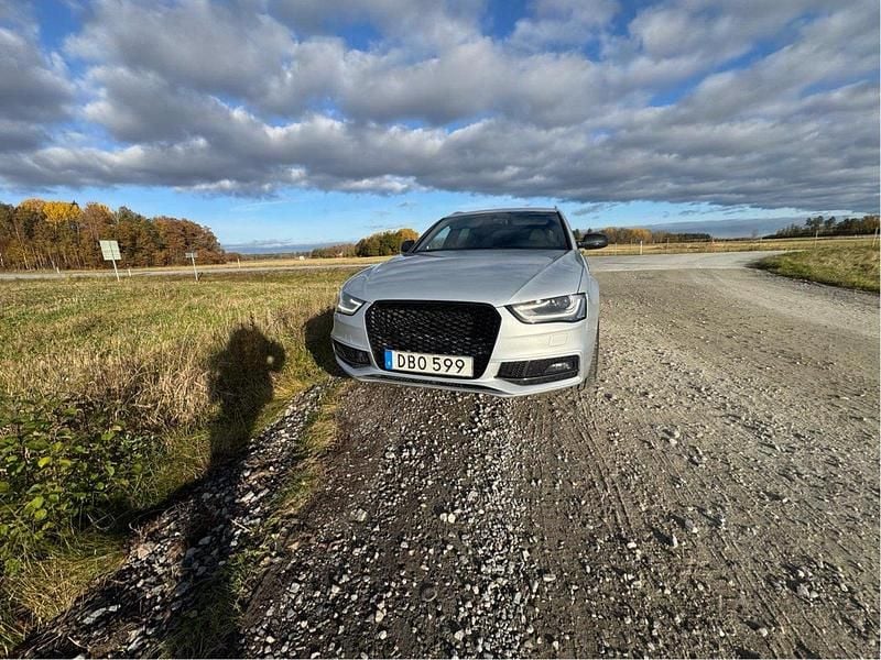 Silver Begagnad 2014 Audi A4 S-Line Kombi | 99 900 kr (Marknadspris) - Bild 1/4