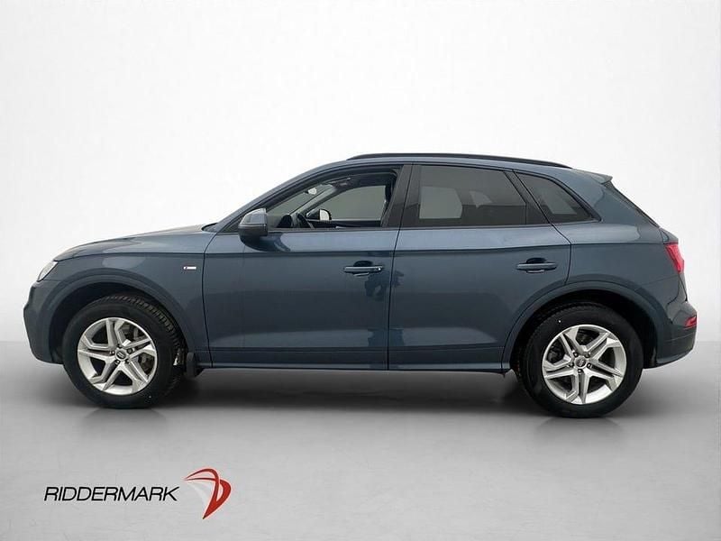 Begagnad Audi Q5 S-Line 252 HK (185 kW) 2018 Blå SUV