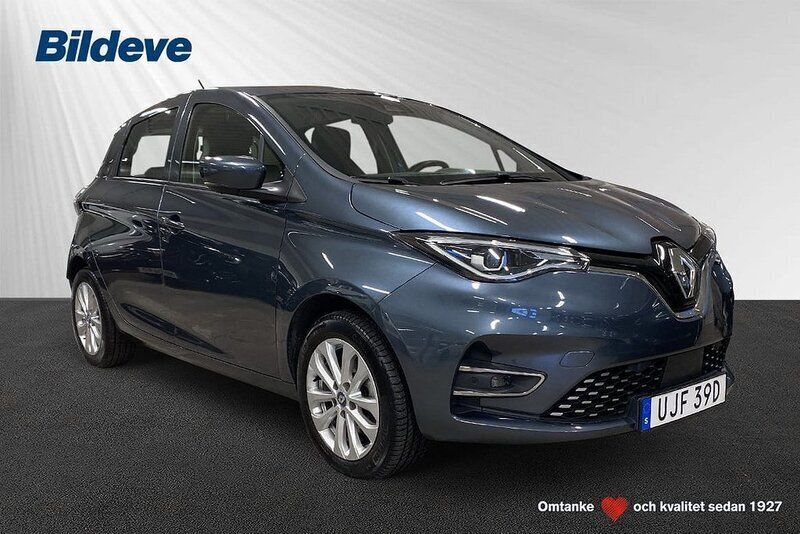 Grå Begagnad 2020 Renault Zoe Zen Halvkombi | 169 900 kr (Lite dyr) - Bild 1/4