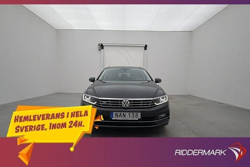 Begagnad VW Passat R-line 190 HK (139 kW) 2018 Grå Kombi