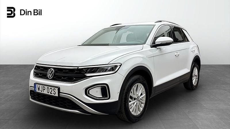 Pure white Begagnad 2022 VW T-Roc SUV | 239 900 kr - Bild 1/4