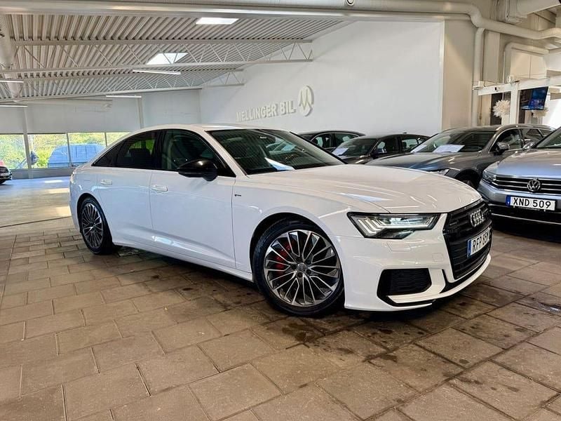Vit Begagnad 2020 Audi A6 S-Line Sedan | 318 000 kr (Bra pris) - Bild 1/4