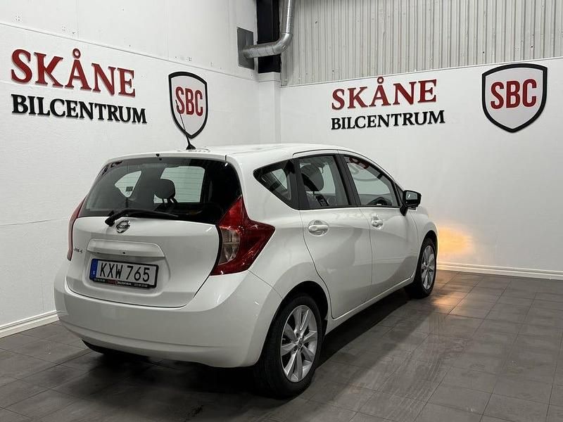 Begagnad Nissan Note 360º 98 HK (72 kW) 2014 Vit Halvkombi