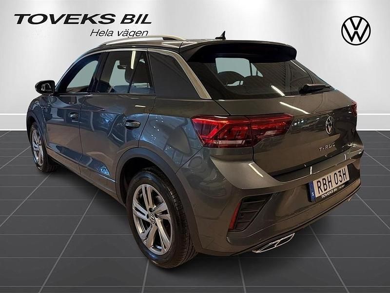 Begagnad VW T-Roc R-line 150 HK (110 kW) 2024 Grå SUV