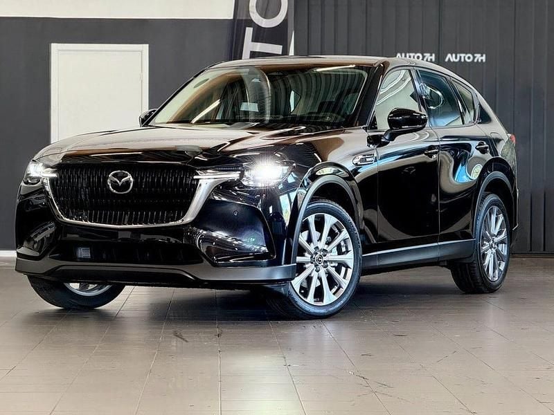 Svart (jet black) Ny 2025 Mazda CX-60 Exclusive-Line SUV | 509 900 kr - Bild 1/4